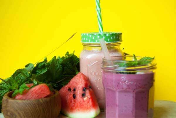 Smoothies mit Melone