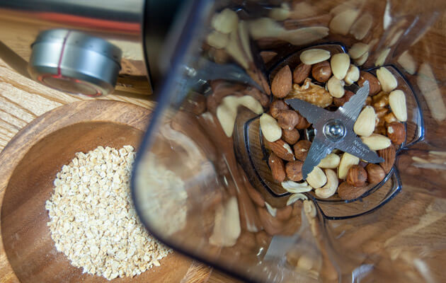 Smoothies mit Haferflocken