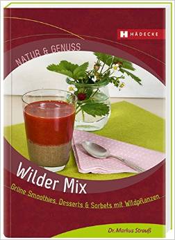 Buch-Tipp: „Wilder Mix – grüne Smoothies und Desserts mit Wildpflanzen“ von Dr. Strauss