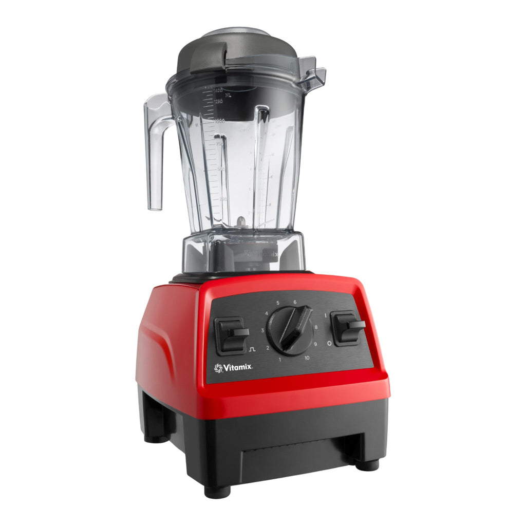 Vitamix Explorian E310 in red - proud angle perspective highlighting the premium build quality and compact footprint ideal for European kitchens

Vitamix Explorian E310 in Rot - stolze Winkelperspektive hebt die hochwertige Verarbeitungsqualität und kompakte Stellfläche hervor, ideal für europäische Küchen
