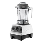 Vitamix Explorian E310 blender in white - left glamour angle showcasing the professional design and 1.4L self-cleaning container with laser-cut stainless steel blades

Vitamix Explorian E310 Mixer in Weiß - linke Glamour-Perspektive zeigt das professionelle Design und 1.4L selbstreinigenden Behälter mit lasergeschnittenen Edelstahlklingen